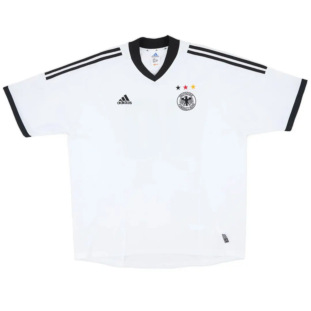 Camiseta retro de fútbol de local de Alemania 2002
