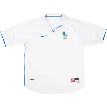 Camiseta de fútbol retro de visitante de Italia 1998