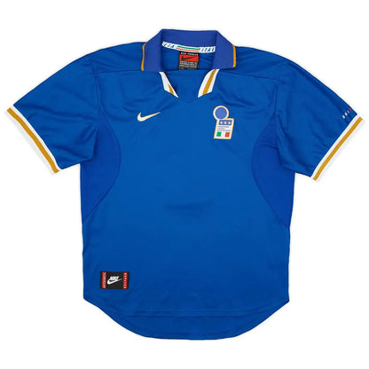 Camiseta de fútbol retro local de Maldini #5 Italia 1996