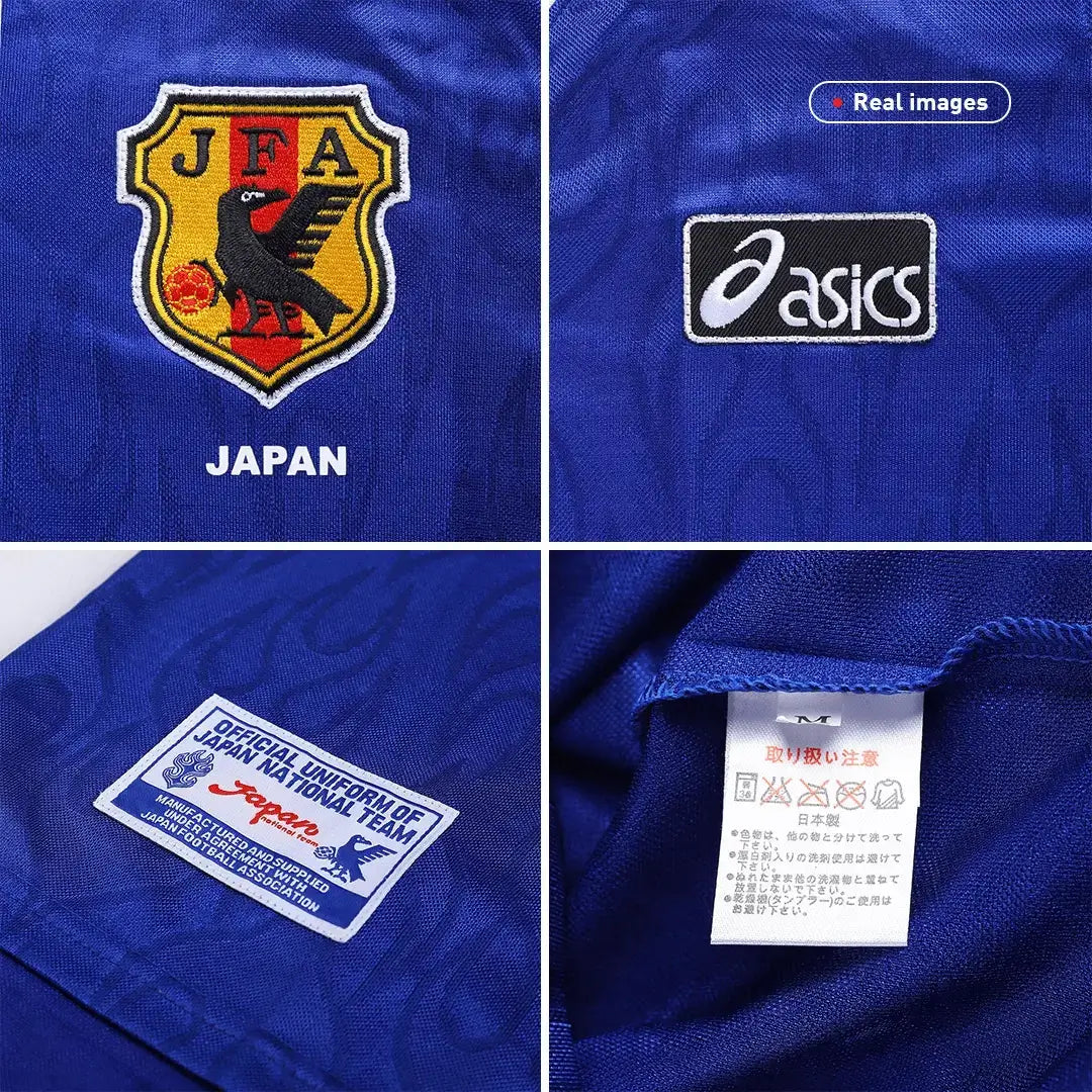 Maillot de football rétro domicile du Japon pour la Coupe du Monde 1998