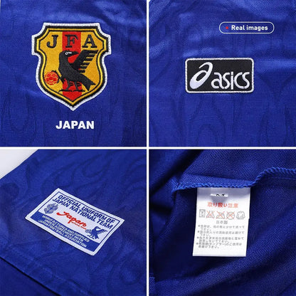 Maillot de football rétro domicile du Japon pour la Coupe du Monde 1998