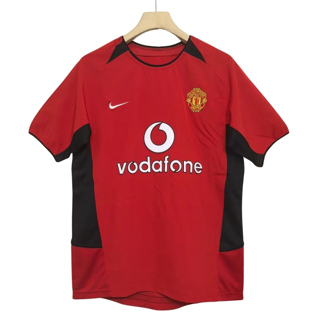 Maillot de foot domicile rétro Manchester United 2002/04