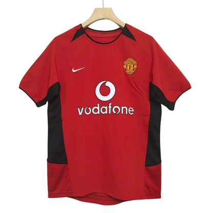 Maillot de foot domicile rétro Manchester United 2002/04