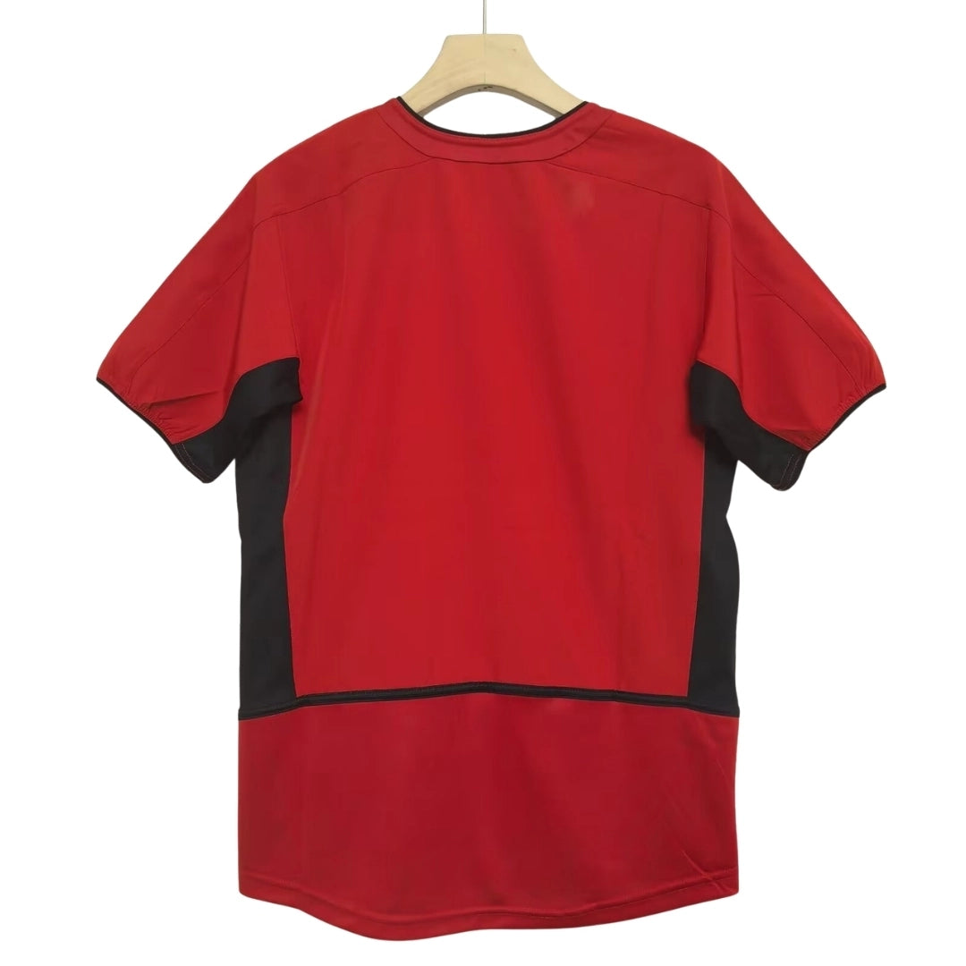 Maillot de foot domicile rétro Manchester United 2002/04