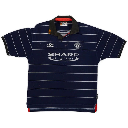 Retro Manchester United 1999/00 Away Soccer Jersey
