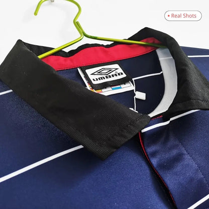 Camiseta de fútbol retro de visitante del Manchester United Yorke #19 1999/00