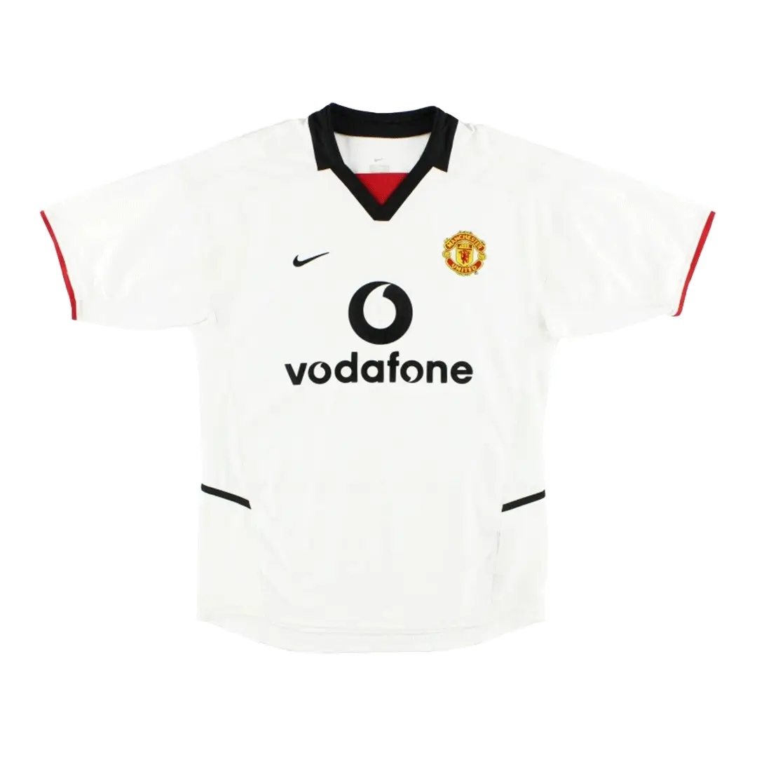 Retro Manchester United 2002/03 Away Soccer Jersey