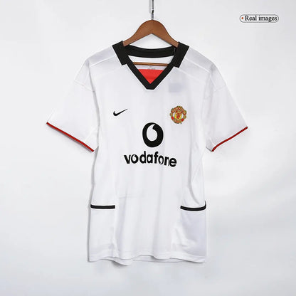 Retro Manchester United 2002/03 Away Soccer Jersey