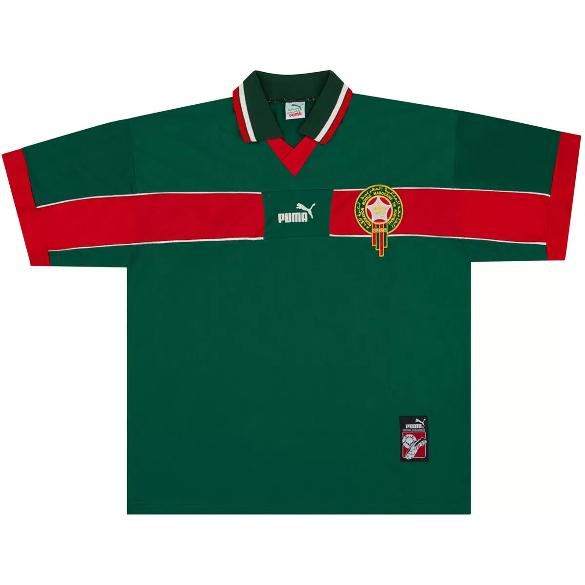 Retro Morocco 1998 Home Soccer Jersey