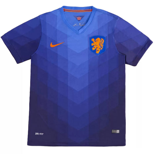 Netherlands 2014 World Cup Away Retro Soccer Jersey