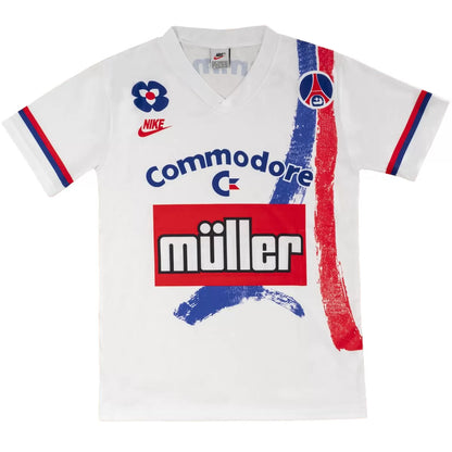 PSG 1991/92 Away Retro Soccer Jersey