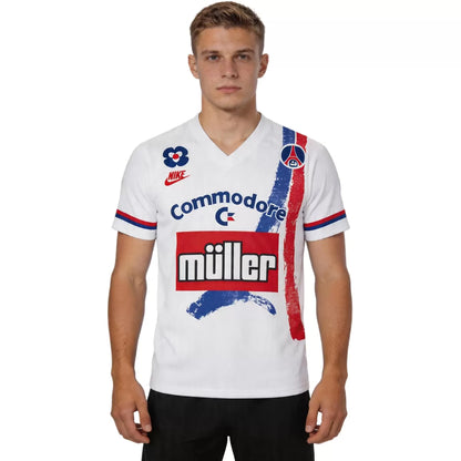 PSG 1991/92 Away Retro Soccer Jersey