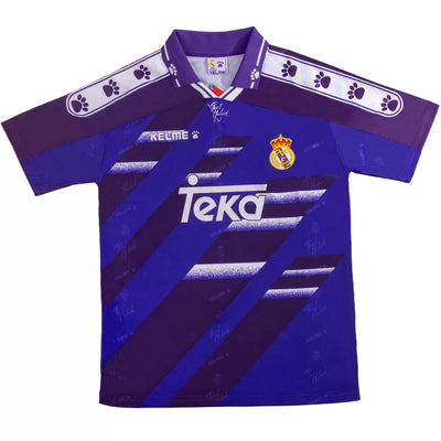 Real Madrid 1994/96 Away Retro Soccer Jersey