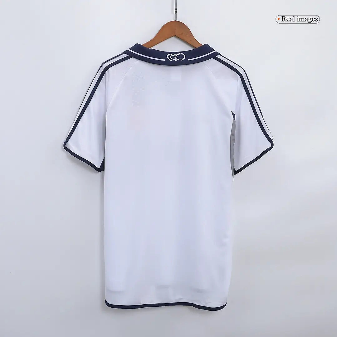 Maillot de football rétro domicile Figo n°10 Real Madrid 2000/01