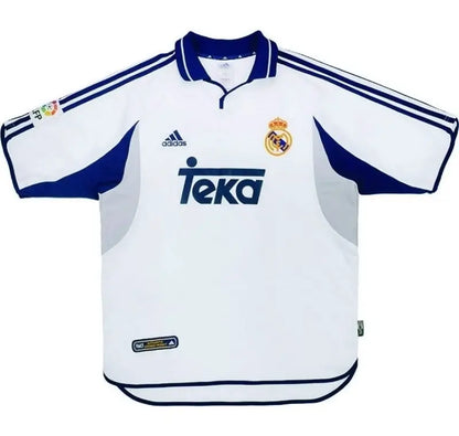 Maillot de football rétro domicile Figo n°10 Real Madrid 2000/01