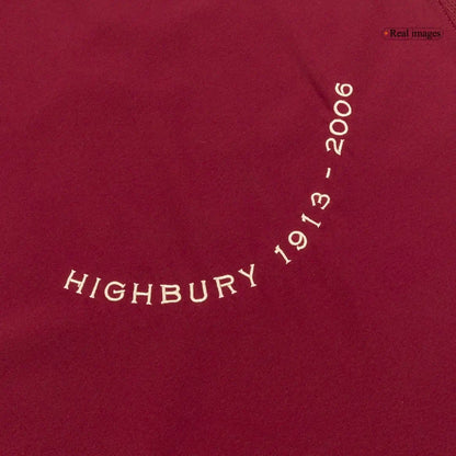 Arsenal 2005/06 Home Retro Soccer Jersey Long Sleeve