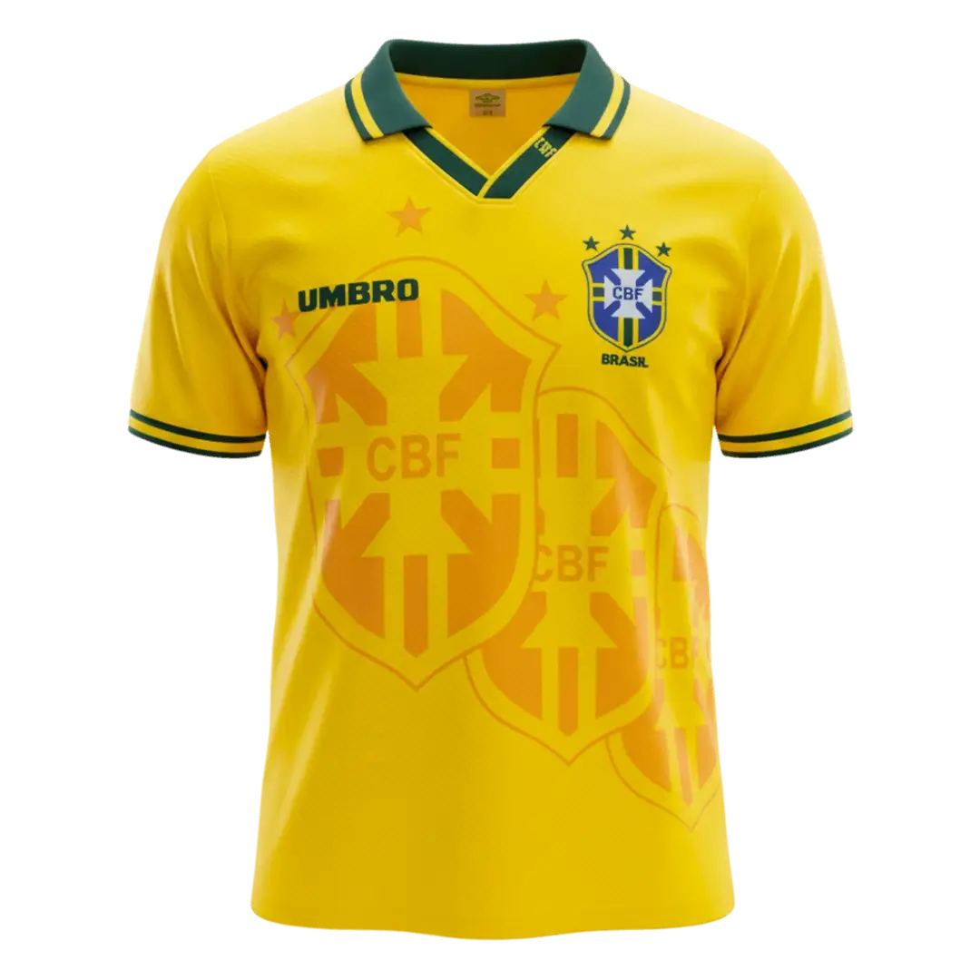 Brazil 1994 Home Retro Football Jersey