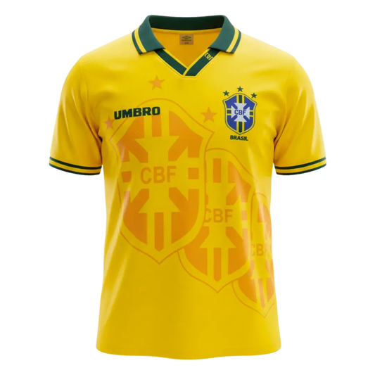 Brazil 1994 Home Retro Football Jersey