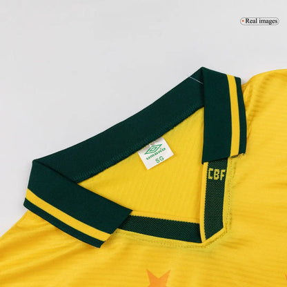 Brazil 1994 Home Retro Football Jersey