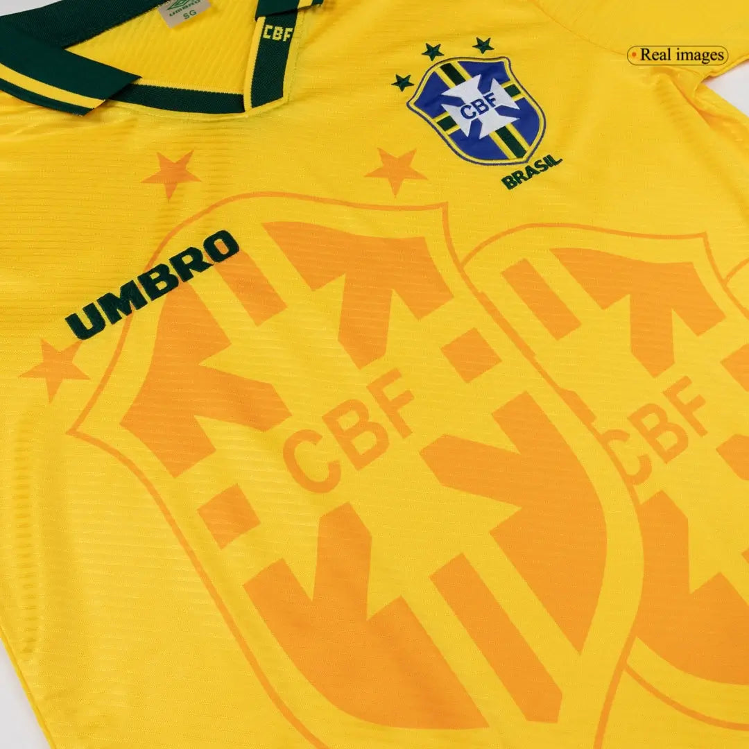 Brazil 1994 Home Retro Football Jersey
