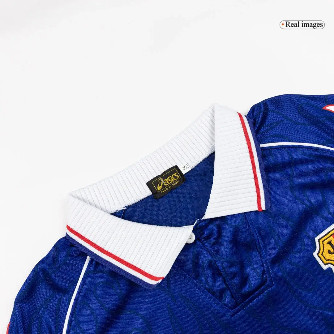 Japan 1998 World Cup Home Retro Football Jersey Long Sleeve