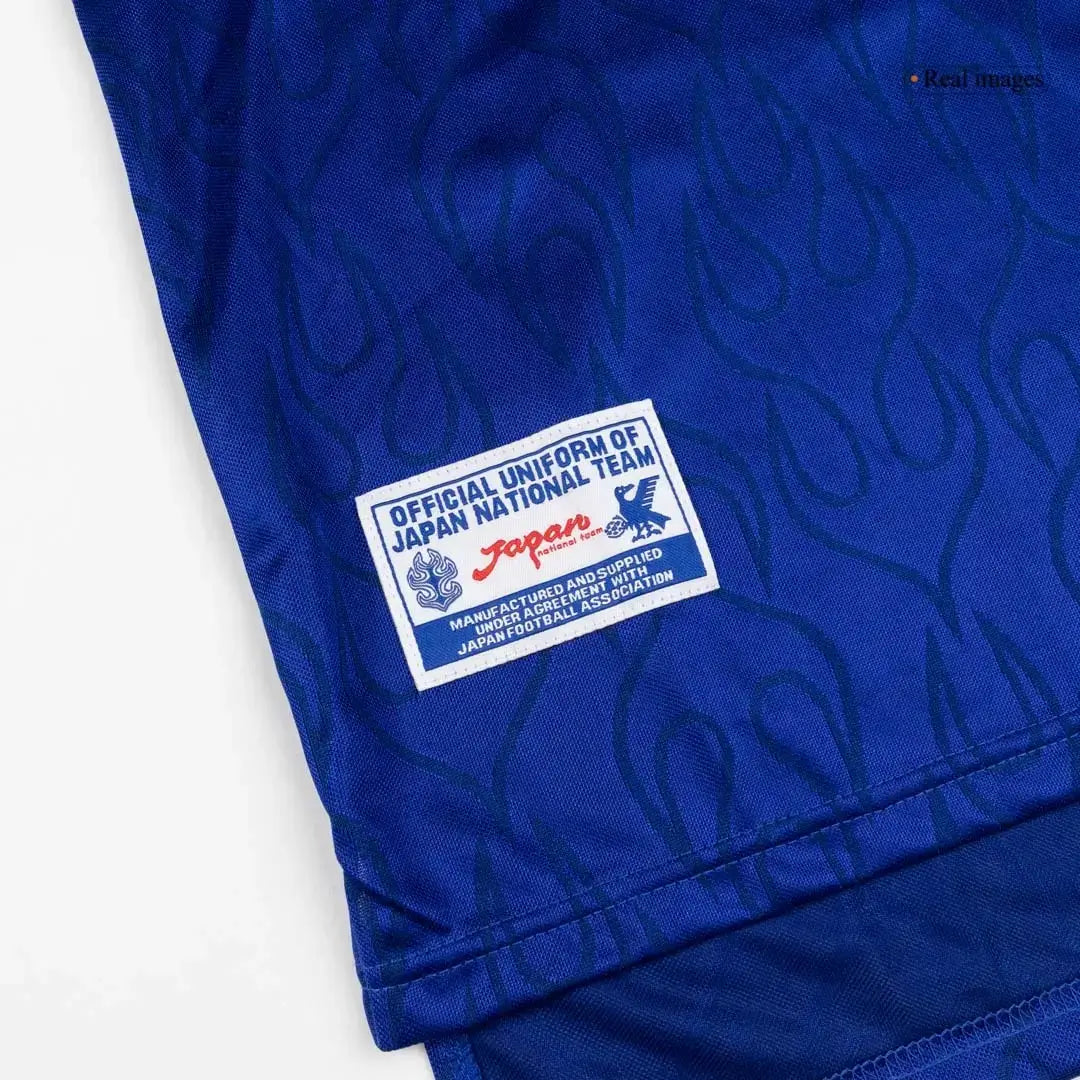 Japan 1998 World Cup Home Retro Football Jersey Long Sleeve