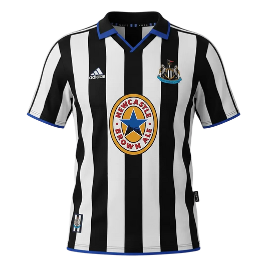 Newcastle United 1999/00 Home Retro Soccer Jersey