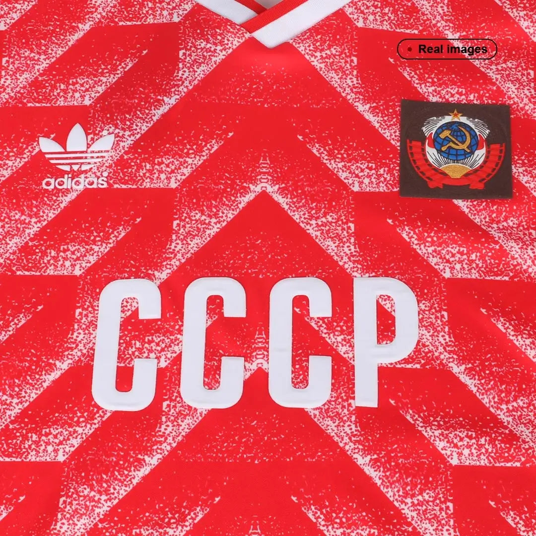 Retro Soviet Union Home Soccer Jersey 1988