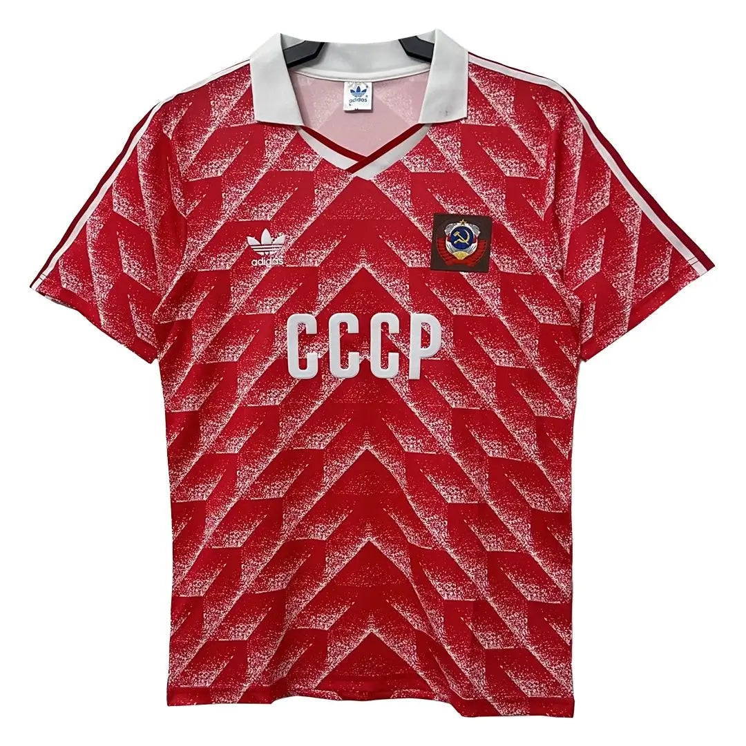 Retro Soviet Union Home Soccer Jersey 1988