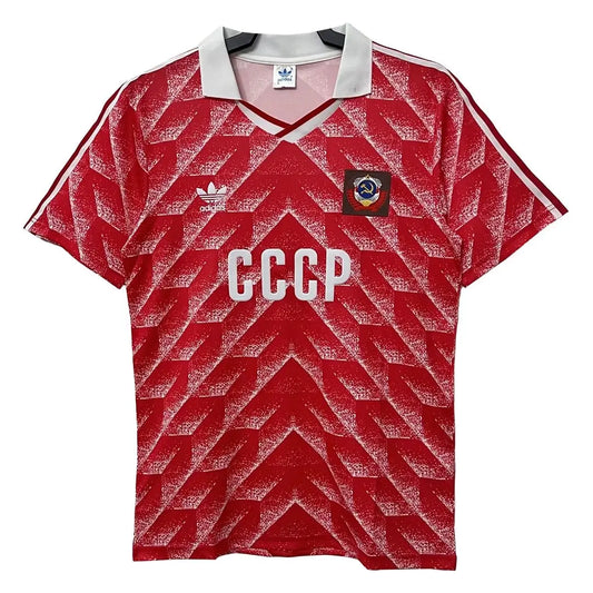 Retro Soviet Union Home Soccer Jersey 1988