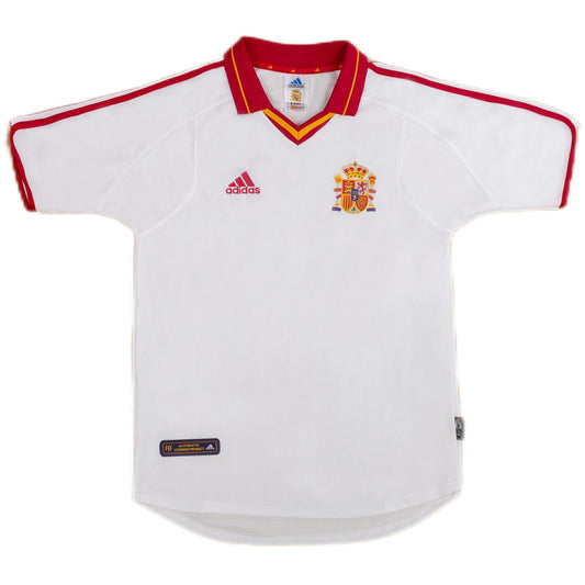 Maillot de foot rétro extérieur Espagne Euro 2000