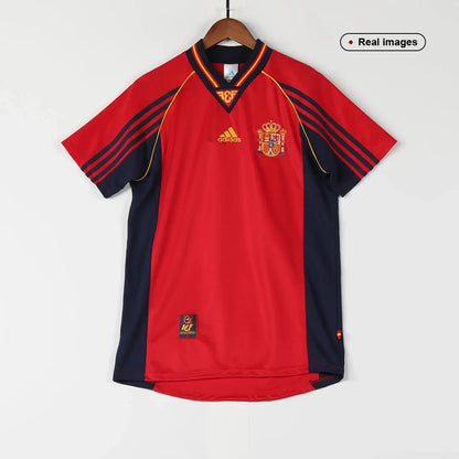 Camiseta de fútbol retro local de RAÚL #10 España 1998