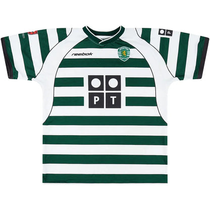 Sporting CP 2001/03 Home Retro Soccer Jersey