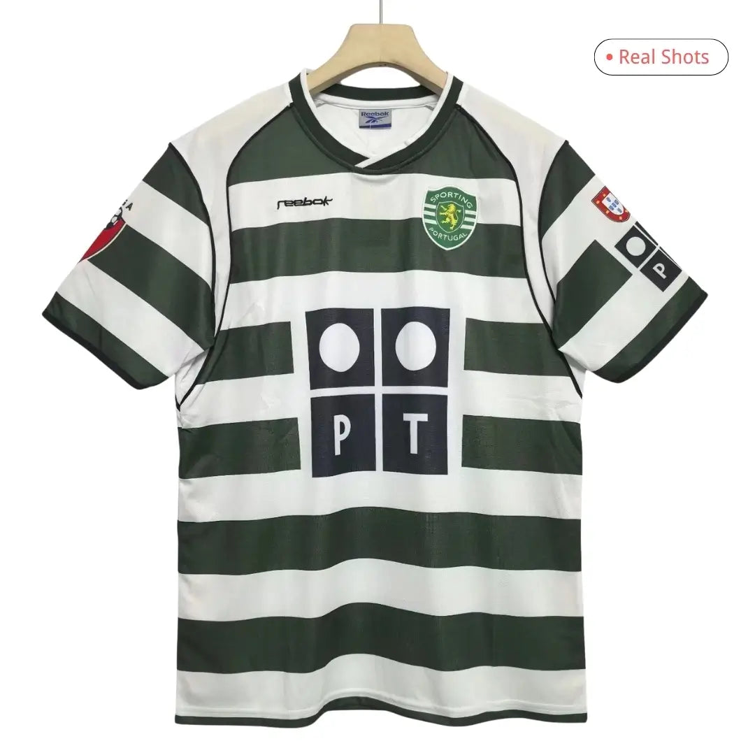 Sporting CP 2001/03 Home Retro Soccer Jersey