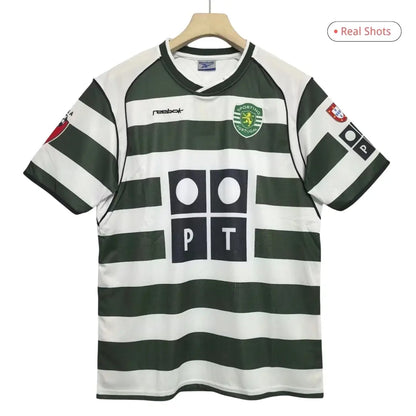 Sporting CP 2001/03 Home Retro Soccer Jersey