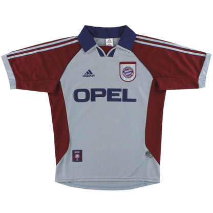 Camiseta de fútbol retro de visitante del Bayern Múnich 1998/99