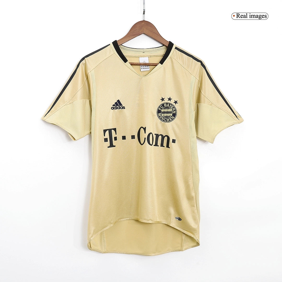 Camiseta de fútbol retro de visitante del Bayern Múnich 2004/05, número 13, Ballack
