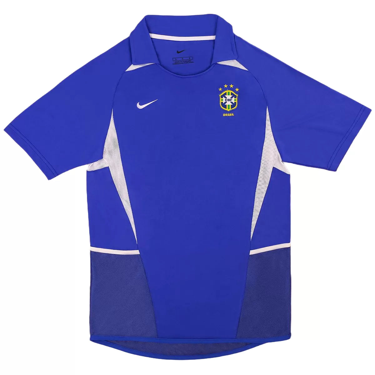 Brazil 2002/03 Away Retro Football Jersey
