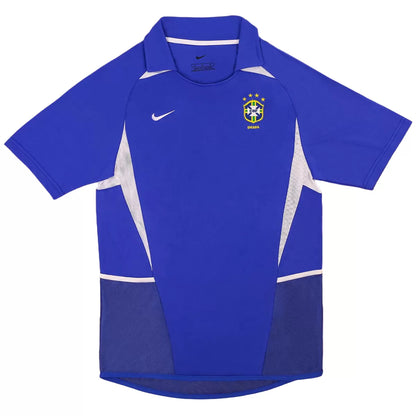 Brazil 2002/03 Away Retro Football Jersey