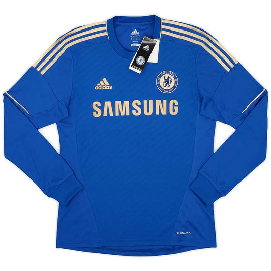 Chelsea 2012/13 Home Retro Long Sleeve Soccer Jersey