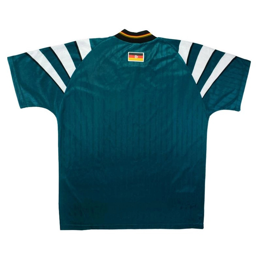 Retro Germany Away Football Jersey Euro Cup 1996