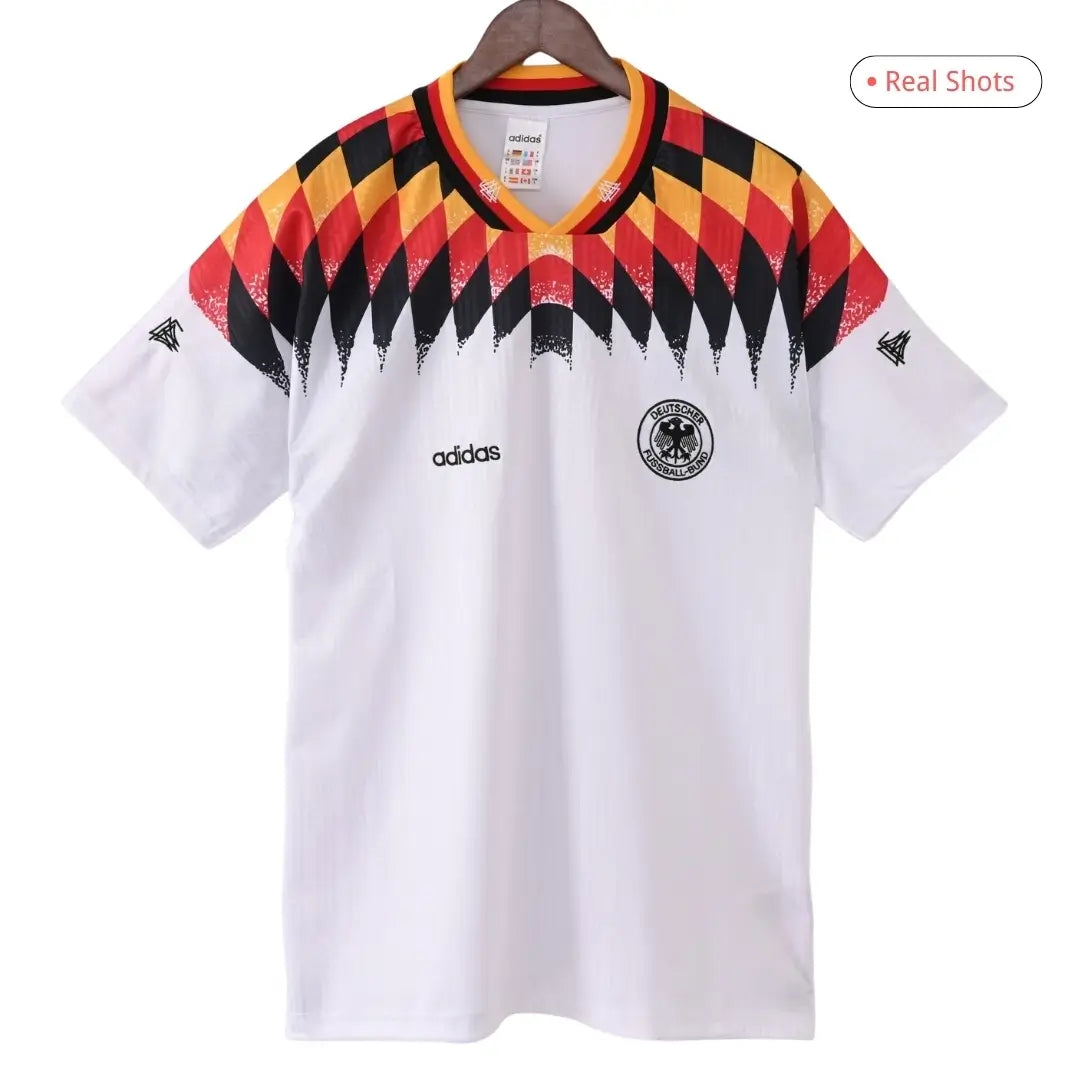 Germany 1994 Home Retro Football Jersey