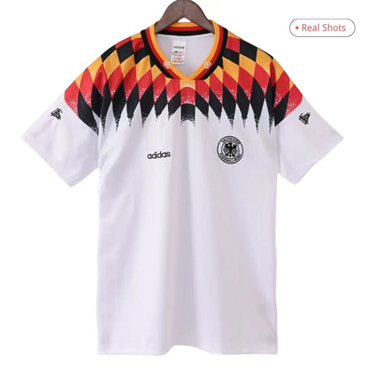 Germany 1994 Home Retro Football Jersey
