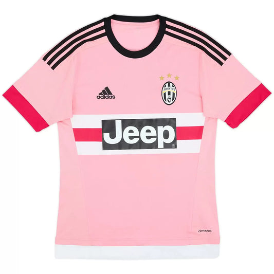 Camiseta retro de visitante de la Juventus 2015/16