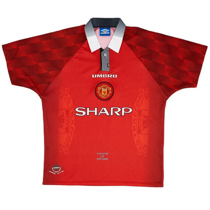 Manchester United 1996/98 Home Retro Soccer Jersey
