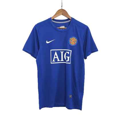 Camiseta de fútbol retro de visitante del Manchester United 2008/09 (tercera equipación)