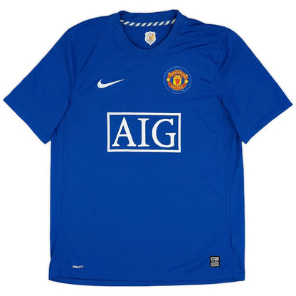 Camiseta de fútbol retro de visitante del Manchester United 2008/09 (tercera equipación)