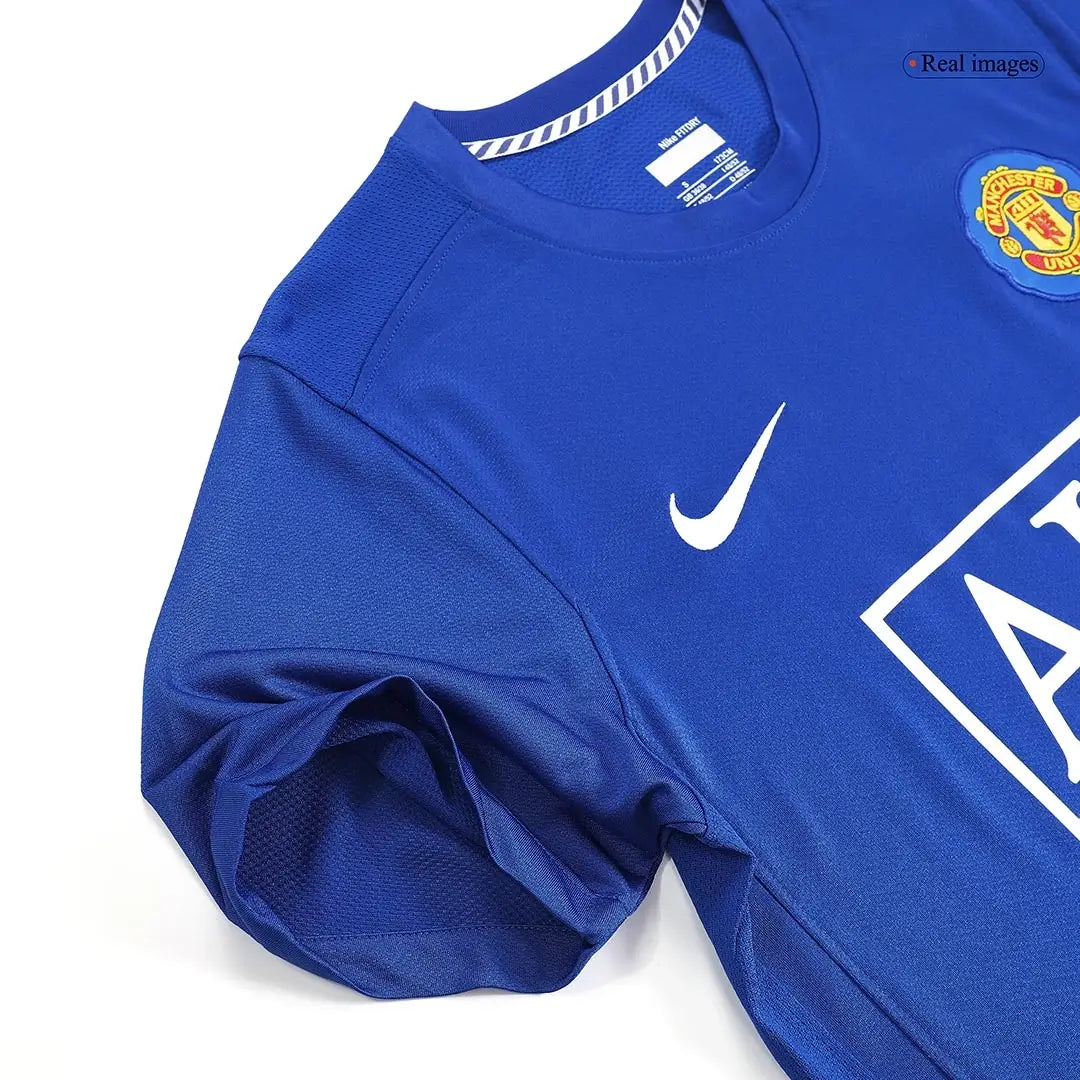 Camiseta de fútbol retro de visitante del Manchester United 2008/09 (tercera equipación)