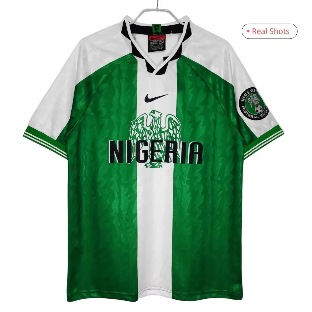 Retro Nigeria Home Football Jersey 1996