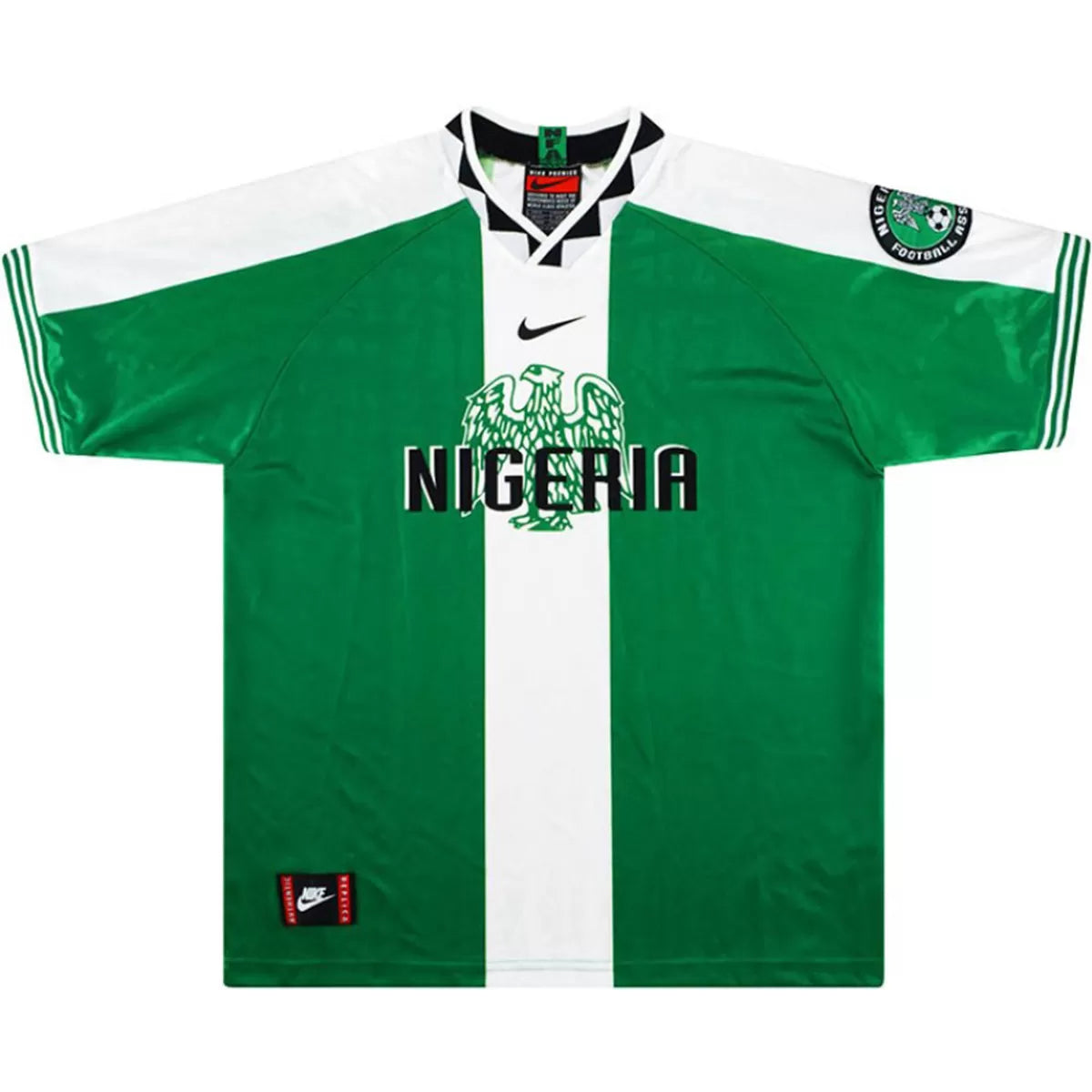 Retro Nigeria Home Football Jersey 1996